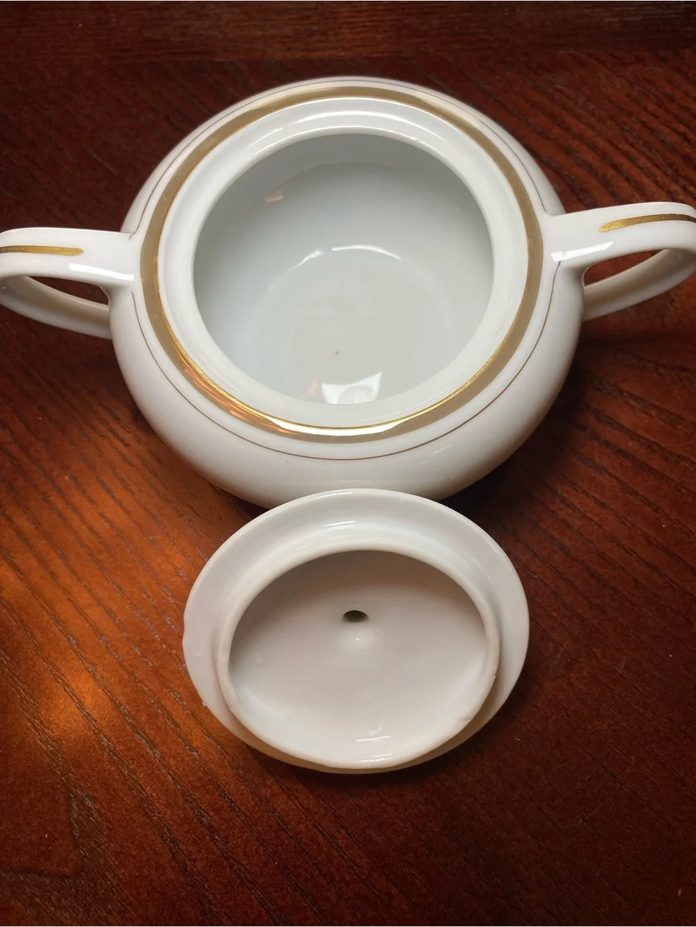 Royalton China Co, Japan. Translucent Porcelain China Golden Elegance Sugar Bowl